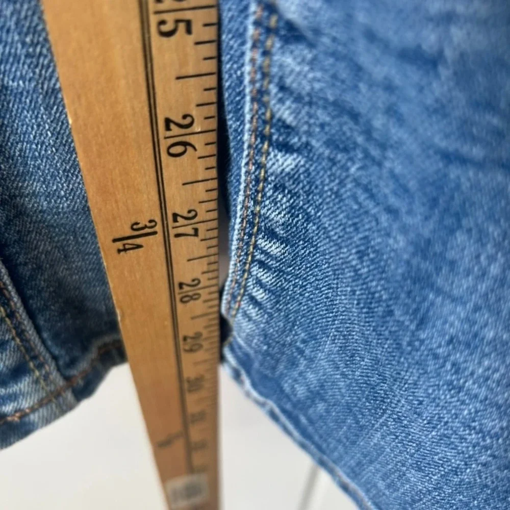 Seven7 Womens Bootcut Jeans Size 16 Medium Wash Stretch Denim Blue Pants